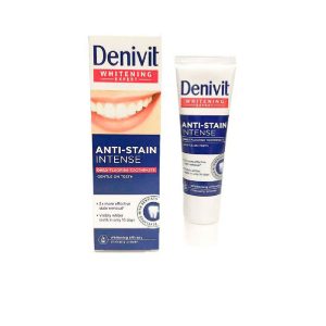 خمیر دندان ضد لک denivit مدل anti-stain intense حجم 50 میلی لیتر