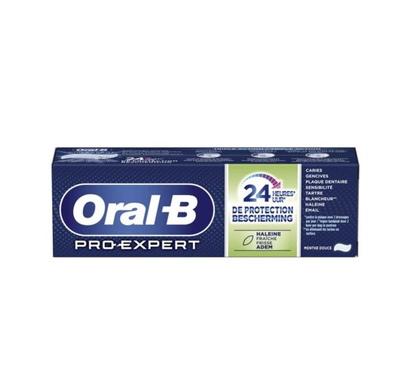 خمیر دندان اورال بی مدل Pro Expert Fresh Breath حجم 75 میل