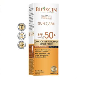 کرم ضد آفتاب رنگی بیوکسین +SPF50 مناسب پوست معمولی و خشک 50 میل sizinkala.ir