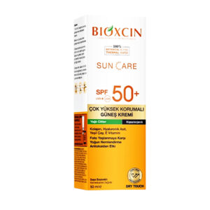 کرم ضد آفتاب رنگی بیوکسین +SPF50 مناسب پوست معمولی و خشک 50میلsizinkala.ir